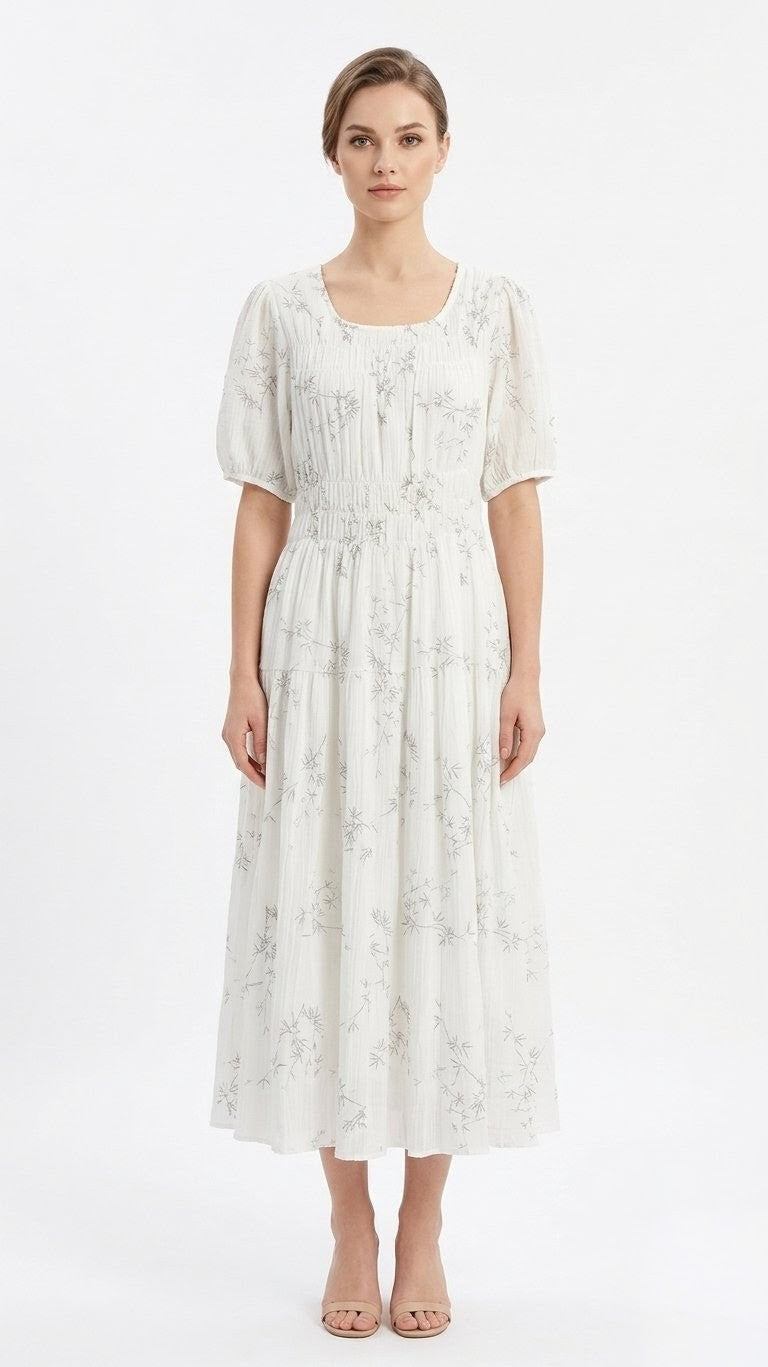 Simple White Dress