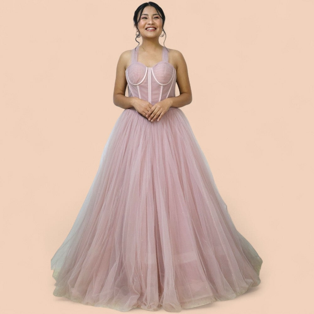 PowderedBlue Ball Gown
