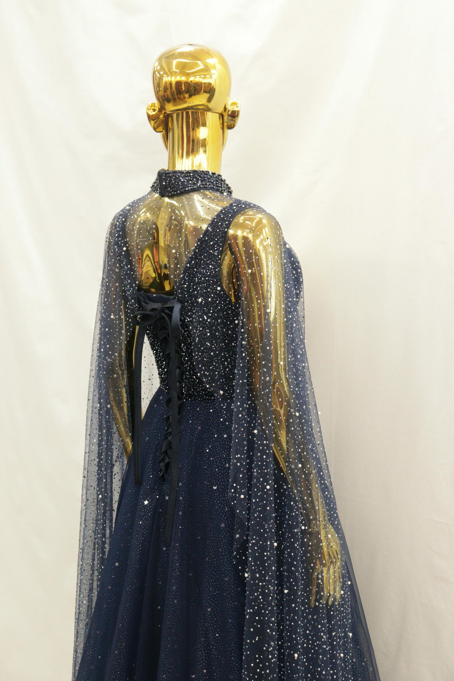 Premium Barkblue Freesize Ballgown