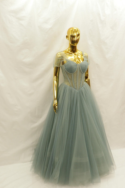 Premium Jade Ballgown