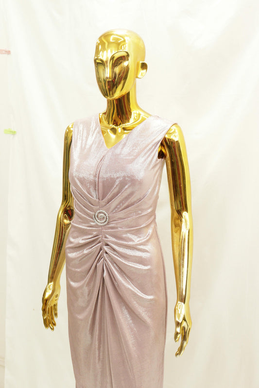 Rosepink silvershine stretchable