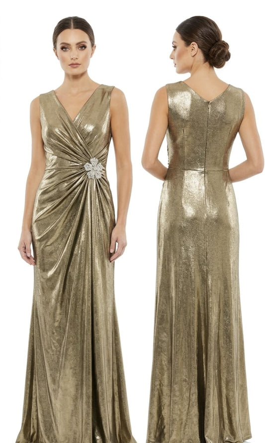 Metallic Gold Gown